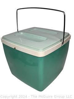 Vintage Green Cooler by Remembrance