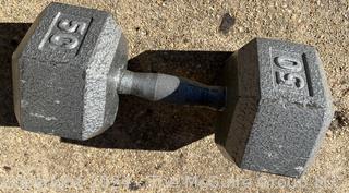 50 Lb. Dumbbell