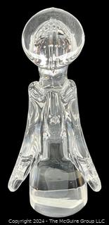 The Toscany Collection Crystal Angel in Box.  7"
