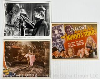 Collection of Promotional Photographs and Stills for The Mummy's Tomb with Lon Chaney 1942.