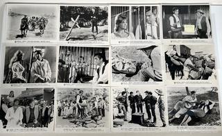 Collection of Promotional Photographs and Stills with Jeffery Hunter and Arthur Kennedy in the Western Movie "MURIETA"