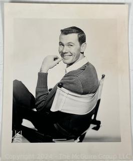 Promotional Black & White Photograph - Johnny Carson, Tonight Show