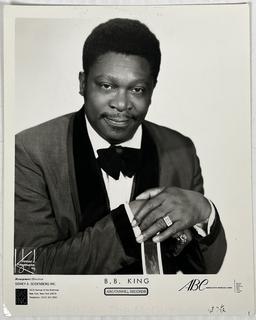 Original 1972 B.B. King Promotional Photo