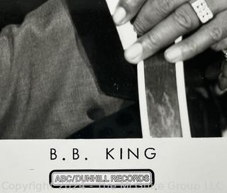 Original 1972 B.B. King Promotional Photo