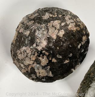 Collection of Rock and Minerals Including Geode 