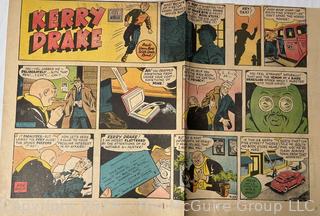 Large Collection of Circa 1920's-40's American Color Newspaper Comics 