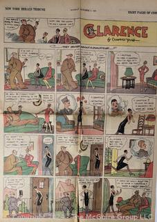 Large Collection of Circa 1920's-40's American Color Newspaper Comics 