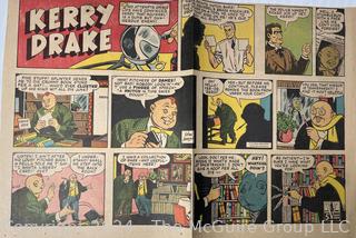 Large Collection of Circa 1920's-40's American Color Newspaper Comics 