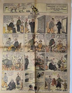 Large Collection of Circa 1920's-40's American Color Newspaper Comics 