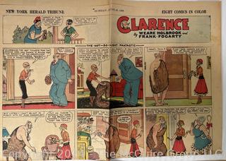 Large Collection of Circa 1920's-40's American Color Newspaper Comics 