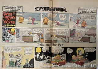 Large Collection of Circa 1920's-40's American Color Newspaper Comics 