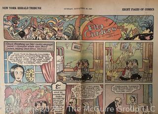 Large Collection of Circa 1920's-40's American Color Newspaper Comics 