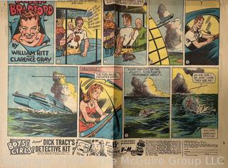 Large Collection of Circa 1920's-40's American Color Newspaper Comics 