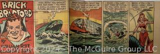 Large Collection of Circa 1920's-40's American Color Newspaper Comics 