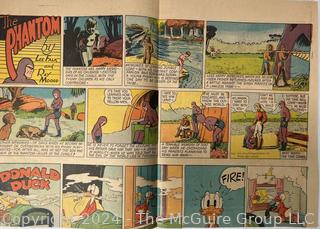 Large Collection of Circa 1920's-40's American Color Newspaper Comics 