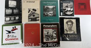 Collection of (9) Books on Photography and Graphic Design