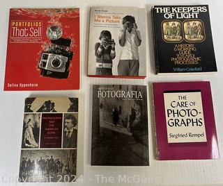 Six (6) Books on Photography