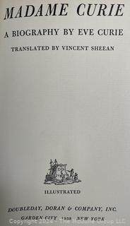 Four (4) Books Including Madame Curie, Audubon & Adventures of Hajji Babba