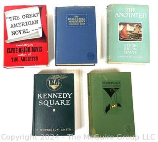 Five (5) Books Including The Great American Novel, Kennedy Square & Homeplace