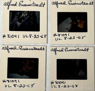 Four (4) Negative Slides by Alfred Eisenstaedt