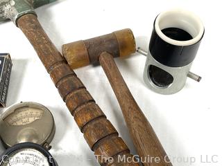 Tools Including Specialized Hammers, Ammeter & (4) Triplett Gauges 