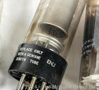 Grouping of 1940's-50's Radio Vacuum Tubes