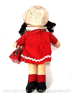 1944 Little Miss Lulu Cloth Doll by Marge Georgene Averill