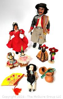 Collection of Souvenir Dolls