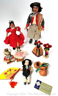 Collection of Souvenir Dolls