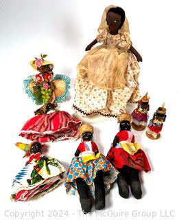 Group of African Souvenir Dolls