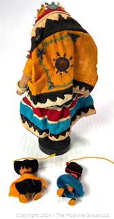 Three (3) Souvenir Dolls Including Banjara