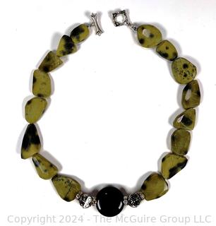 Polished Stone Necklace