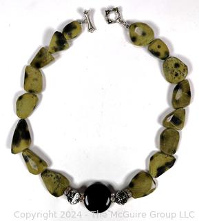 Polished Stone Necklace