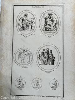 Six (6) 18th Century Copper Plate Engravings 