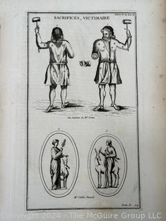 Six (6) 18th Century Copper Plate Engravings 