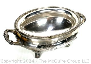 Two (2) H M & Co. 19th C Sheffield Silver Plated Covered Tureens 