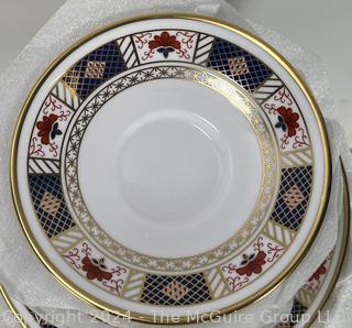 80 Piece Set of Royal Crown Derby Porcelain China. See photo gallery for a complete list of what is included