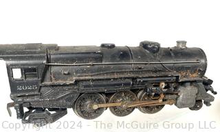 LIONEL "O" Gauge train sets: 2025 Steam Engine w/ 2466WX Tender and 2055 Steam Engine and Tender; Tracks; Transformers; Passenger and Freight Cars