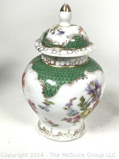 Collection of Porcelain Decorative Items Including Bud Vase, Asian Figurines, Etc.
