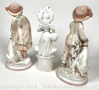 Three (3) Porcelain Figurines by Andrea by Sadek