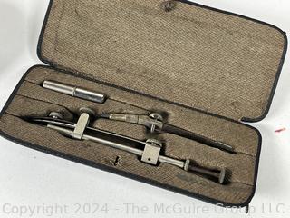 Group Including Jewelry Music Box, Wood Covered Scrapbook (Empty), Wooden Tongs and German Kitchen Knife