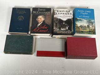 Seven (7) Books Including John Adams