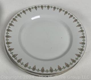 Vintage Adolf Persch "Bristol" plates and oval platter - Made in Austria