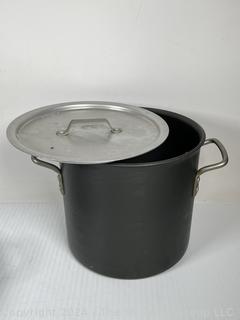 Commercial Cooking Pots and Frying Pans Including Cast Iron