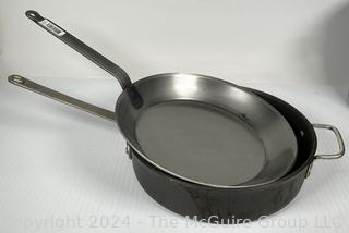 Commercial Cooking Pots and Frying Pans Including Cast Iron