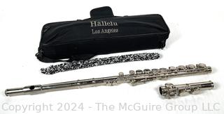 Flute in Case Marked Hallelu Los Angelos