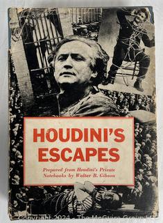 Seven (7) Books Including Houdini's Escapes