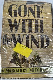 Gone With The Wind By Margaret Mitchell, October 1938 Printing with Dust Jacket. 