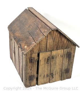 Primitive Toy Wood Barn