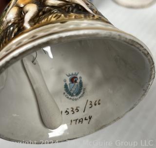 Group of Porcelain Handbells and Souvenirs
